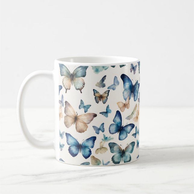 Butterfly Beauties Kaffemugg (Vänster)