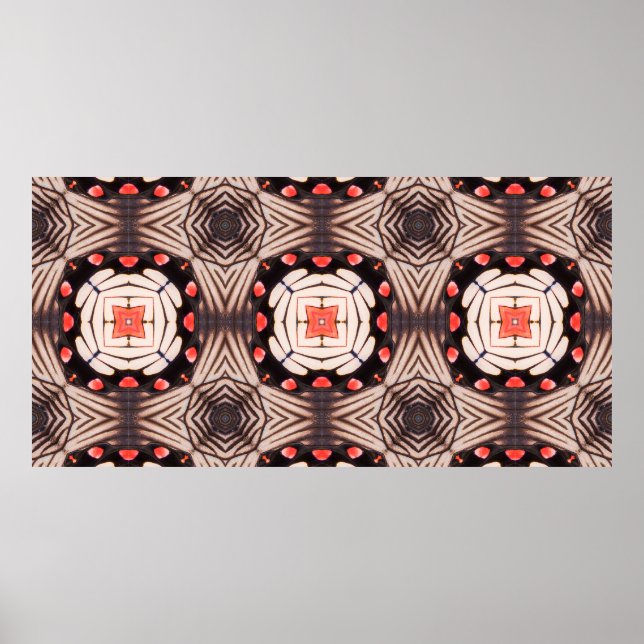 Butterfly, Beautiful seamless pattern made from bu Poster (Framsidan)