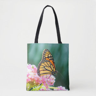 Butterfly Beauty Prated Tote Bag Tygkasse