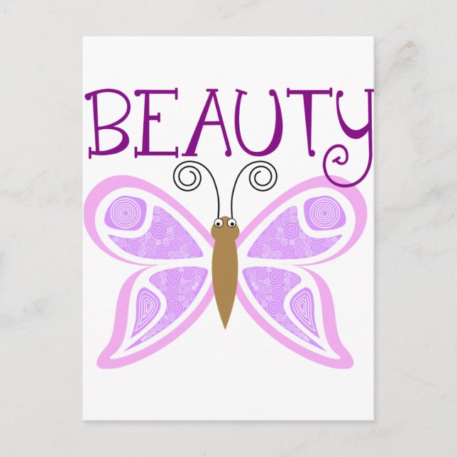 Butterfly Beauty Vykort (Framsida)