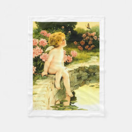 BUTTERFLY Bessie Pease Gutmann Art Fleecefilt