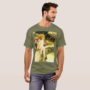 BUTTERFLY Bessie Pease Gutmann Art T Shirt