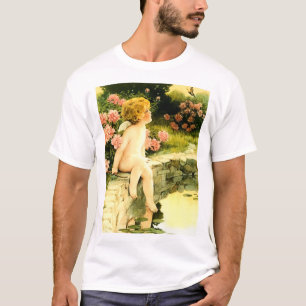 BUTTERFLY Bessie Pease Gutmann Art T Shirt