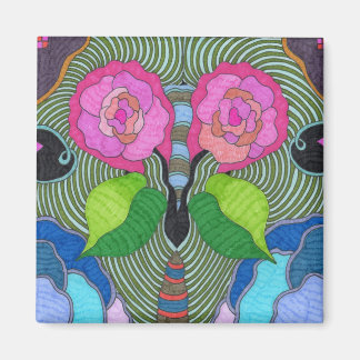 Butterfly - Big Ro Ögon Magnet