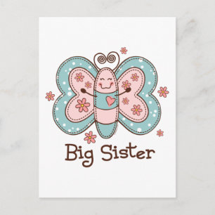 Butterfly Big Sister Vykort