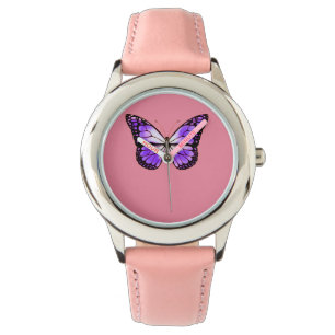Butterfly-bild för bevakning armbandsur