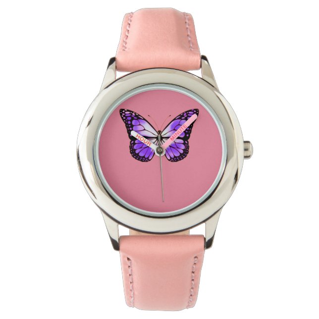 Butterfly-bild för bevakning armbandsur (Framsida)