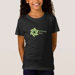Butterfly Birthday Girl T Shirt