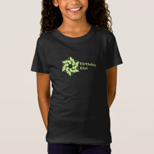 Butterfly Birthday Girl T Shirt