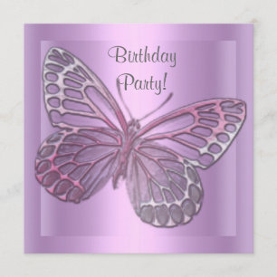 BUTTERFLY BIRTHDAY-INBJUDAN INBJUDNINGAR