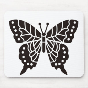 Butterfly Black and White Musmatta