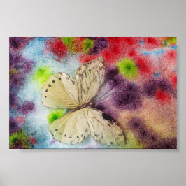 Butterfly Blating Poster