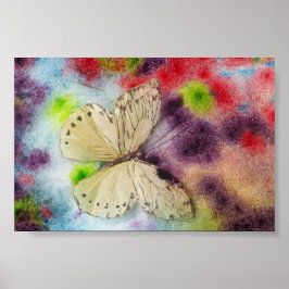 Butterfly Blating Poster