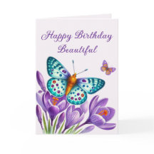 Butterfly Bliss bland blommor