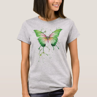 "Butterfly Bliss: Öka din tråd med gigantisk T Shirt