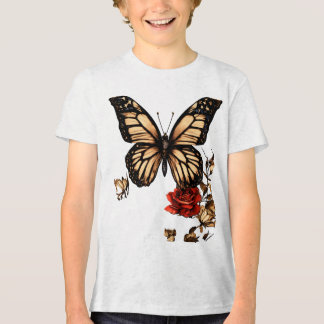 Butterfly Bliss Pastel Paradise T Shirt