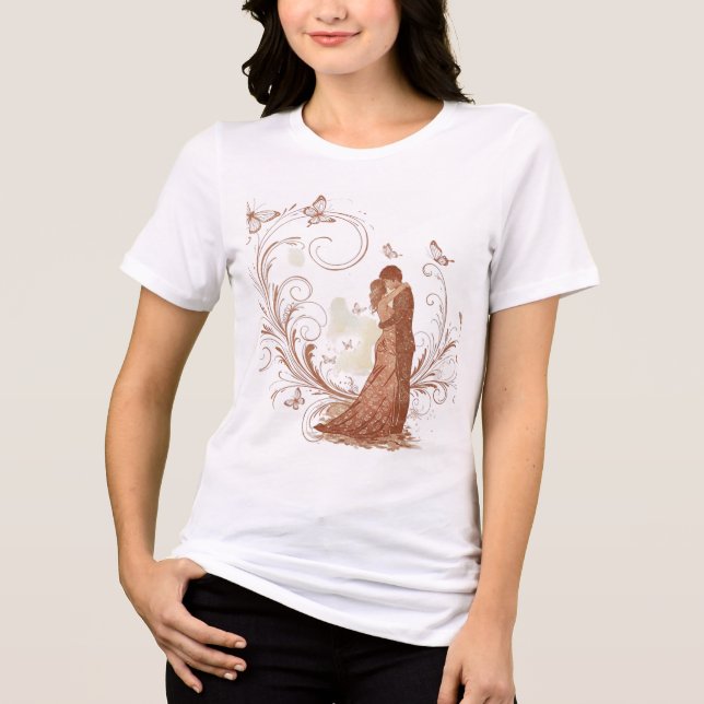 Butterfly Bliss Romantic Tee (Framsida)