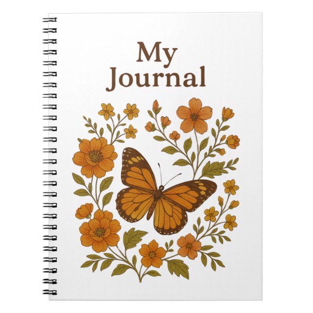 🦋 Butterfly Blommars Planner 🌸 Anteckningsbok (Framsidan)