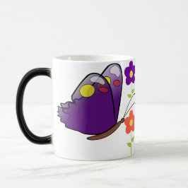 Butterfly Blommigt Blommars Destiny Gardens Magisk Mugg