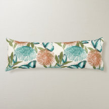 Butterfly Blommigt Cushion