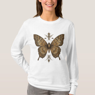 "Butterfly Bloom: Boho Chic Transformation Tee" T Shirt