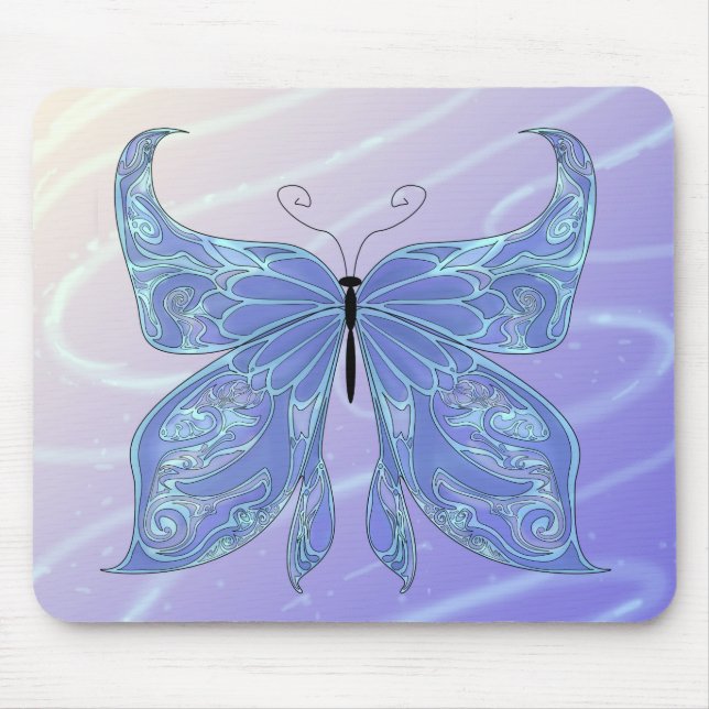 Butterfly Blue Musmatta (Framsidan)