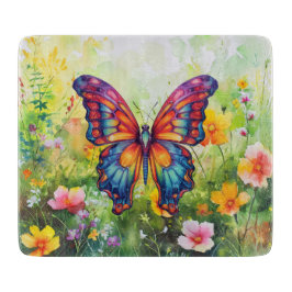 Butterfly Blue Orange Vingar