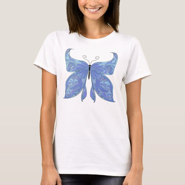 Butterfly Blue Tee (Framsida)