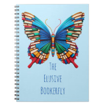 Butterfly Bokar Bookerfly Roligt Reader Gift