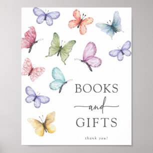 Butterfly Bokar och Gifts Poster