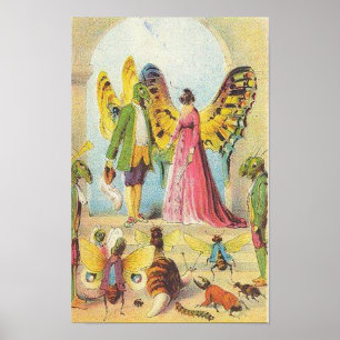 Butterfly Boll Poster
