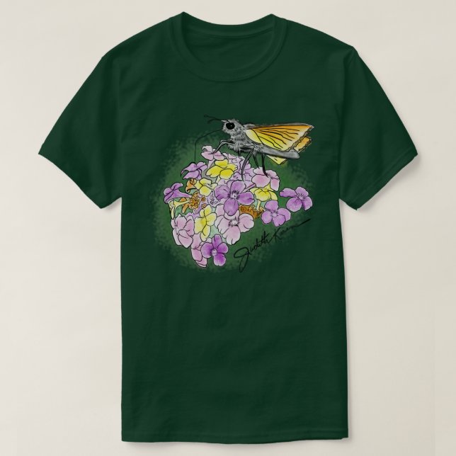 Butterfly Bouquet T Shirt (Design framsida)