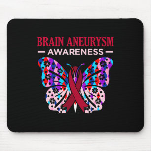 Butterfly Brain Aneurysm Awareness Månadsstöd G Musmatta