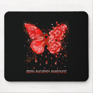 Butterfly Brain Aneurysm Awareness Ribbon Musmatta