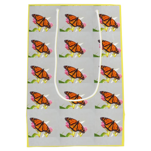 Butterfly Bright Gift Bag (medel) (Baksidan)