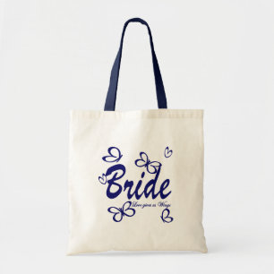 Butterfly Bröllop/ Bride Tygkasse