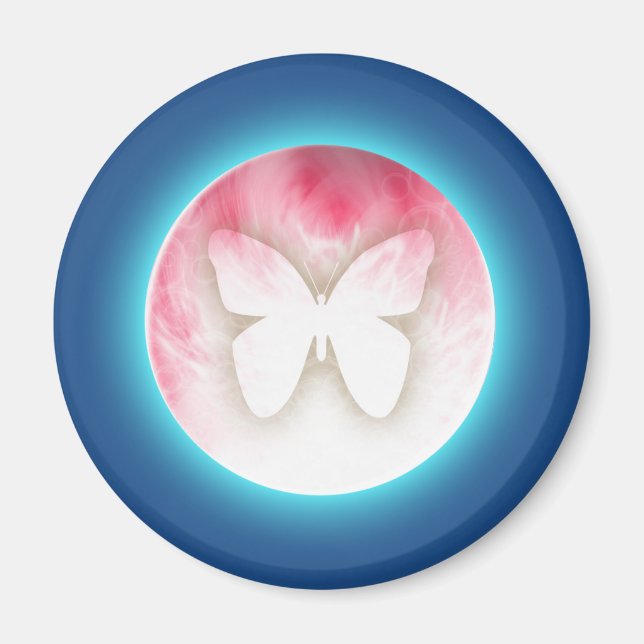 Butterfly Bubbles Magnet (Framsidan)