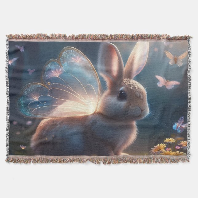 Butterfly Bunny Filt (Framsidan)