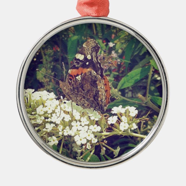 Butterfly Bush Julgransprydnad Metall (Framsidan)