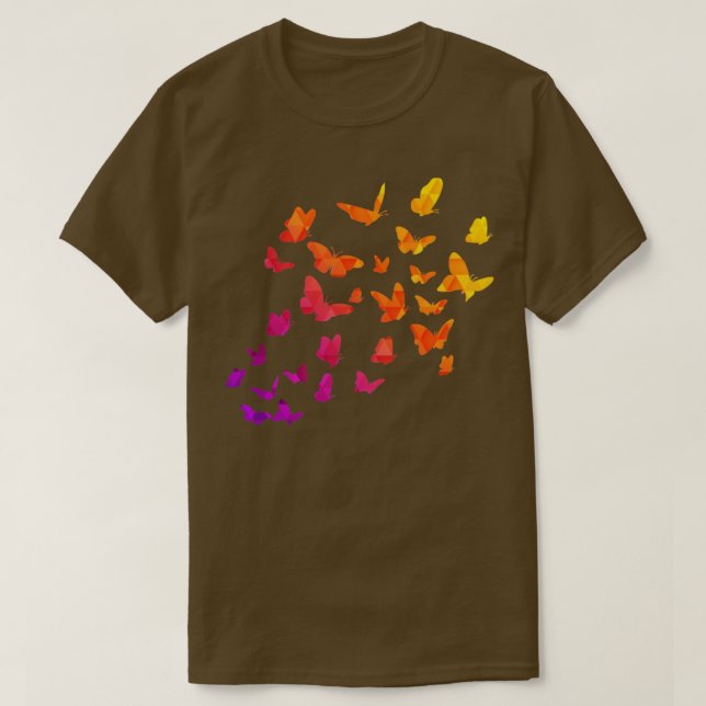 Butterfly Butterflies1 T Shirt (Design framsida)