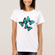 Butterfly Butterflies Colorful Teal Mint Färg