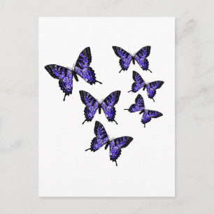 Butterfly Butterflies Vykort