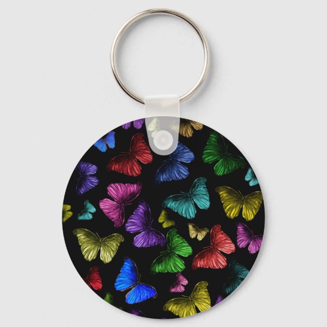 Butterfly Butterfly Nyckelring (Framsida)