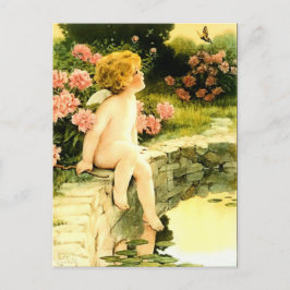 Butterfly (c) 1920) Bessie Pease Gutmann Vykort