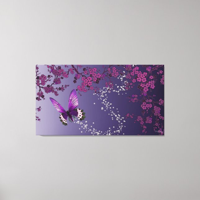 Butterfly Canvastryck (Framsida)