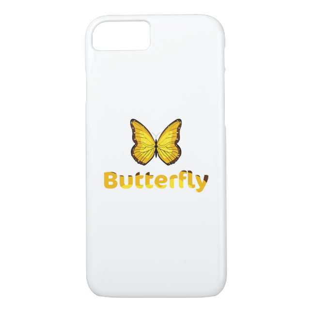Butterfly Case-Mate iPhone Skal (Baksida)