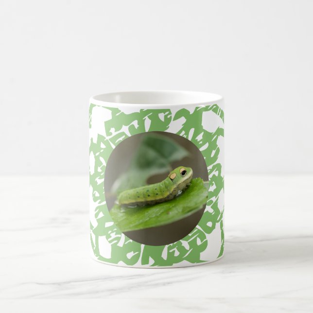 Butterfly Caterpelare Larva Kaffemugg (Center)