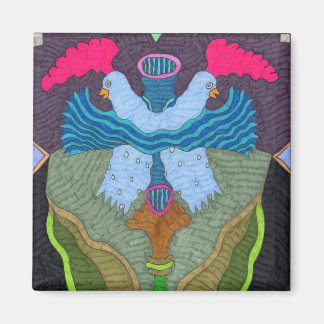 Butterfly—Chickens of the Sea Magnet