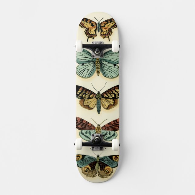 Butterfly Collection by Chariklia Zarris Mini Skateboard Bräda 18,7 Cm (Framsida)