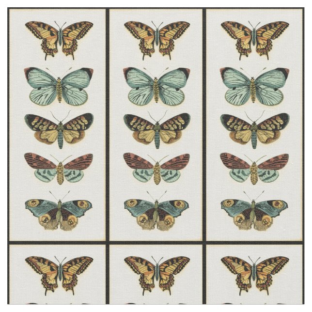 Butterfly Collection by Chariklia Zarris Tyg (Närbild)